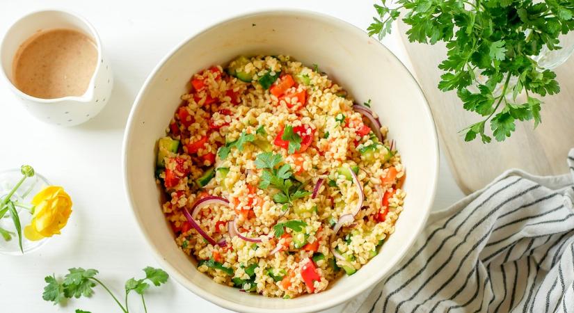 Annuskám: Tavaszi bulgursaláta - recept