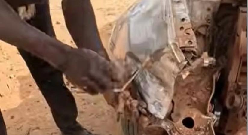 Több mint bizarr: törött VW Golf afrikai újjáépítése!