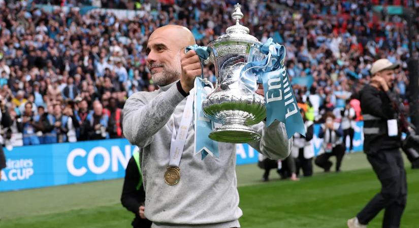 „Még egy sör sem fér bele” – Pep Guardiola az FA-kupa-győzelem után