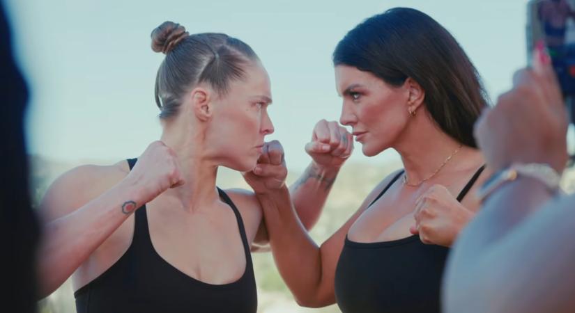 [VIDEÓ] Gina Carano újra "ringbe" szállt, de mindössze 17 másodperc alatt "kivégezte" ellenfele, Ronda Rousey