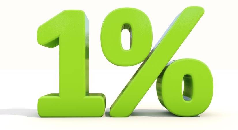 Ne felejtsd az 1%-ot