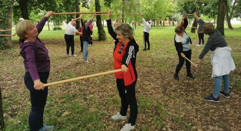 Tornabotot ragadtak a barcsi nyugdíjasok