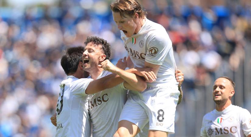 Serie A: a Pisa otthonában nyert a Napoli és bebiztosította a BL-indulását – videóval