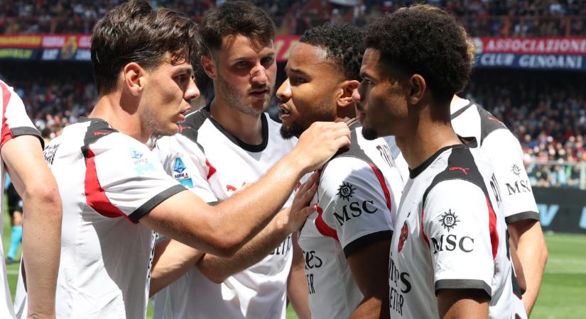 Serie A: a Genoa otthonában tudott nyerni az AC Milan, és tartja harmadik helyét – videóval