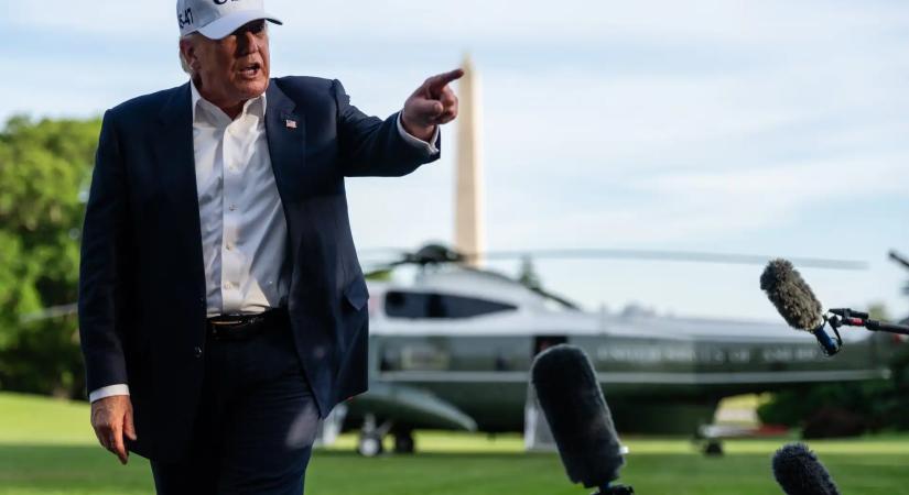 Trump „vihar előtti csend" képet posztolt – az USA és Izrael Irán elleni csapást készít elő