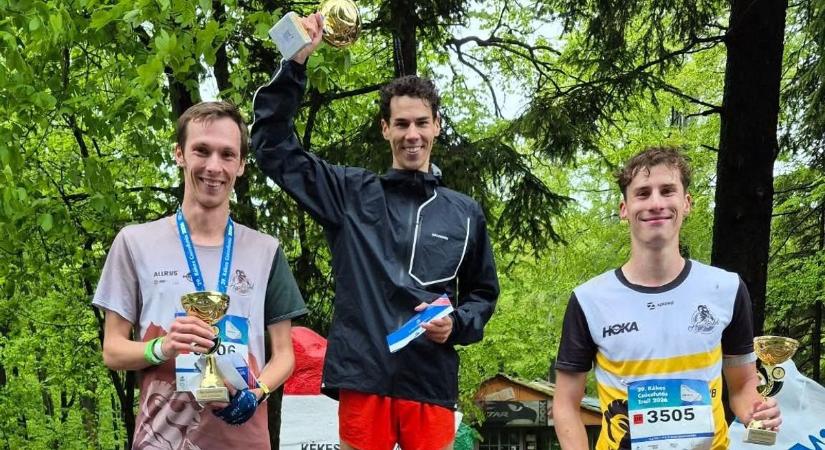 Kékes Csúcsfutás: a gyöngyösi Juhász Patrik hegyifutó ob-érmes