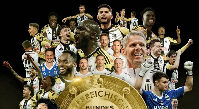 61 év után újra osztrák bajnok a LASK Linz