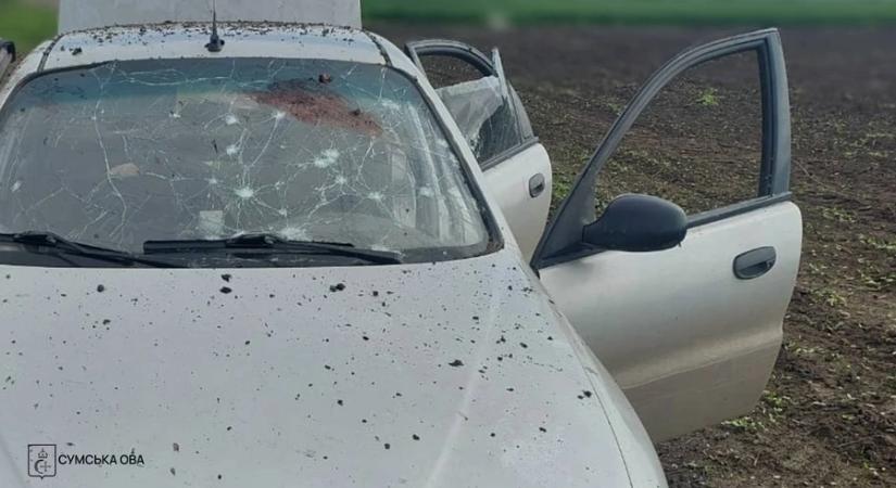 Két férfi meghalt, amikor egy talált drónt próbáltak betuszkolni az autójukba Szumi megyében