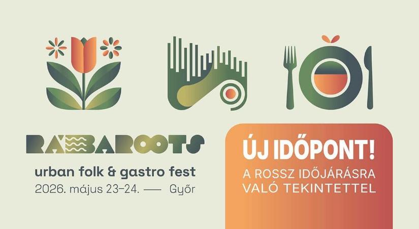 Egy héttel később rendezik meg a RábaROOTS fesztivált Győrben