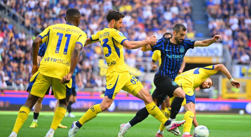 Serie A: a bajnok Inter odahaza remizett a kieső Veronával – videóval