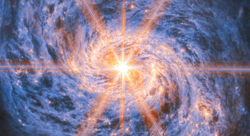 45 millió fényévre lévő galaxist kapott lencsevégre a NASA
