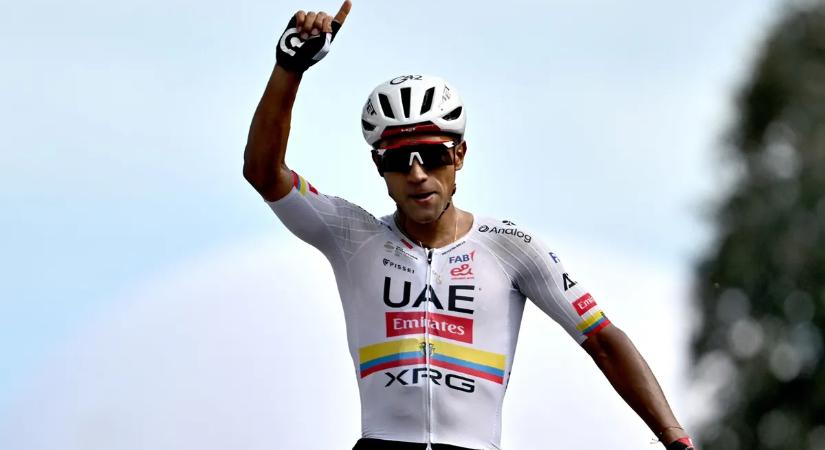 Giro: Jhonatan Narváez mindenkit lerázott az emelkedőkön