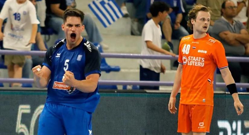 A visszavágón is Görögország nyert, Hollandia már csak a szabadkártyában bízhat a férfi kézilabda-világbajnokságon