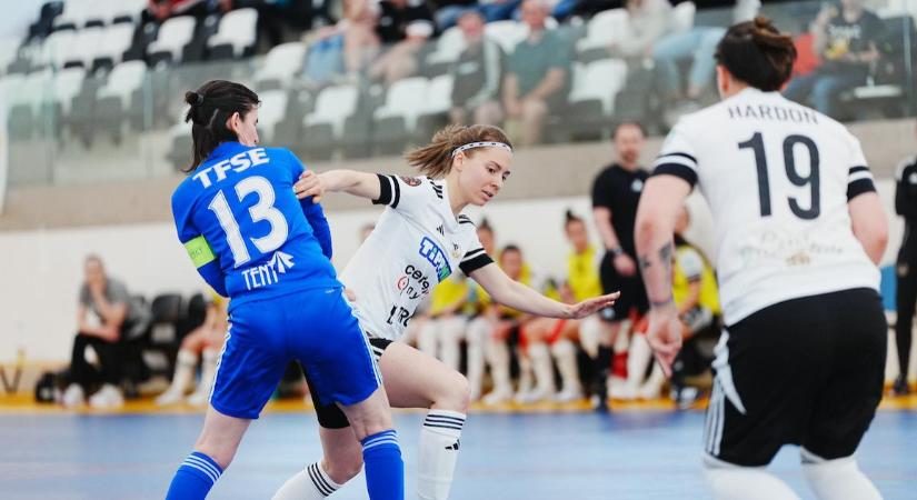 Nem kegyelmeztek a DEAC női futsalosai
