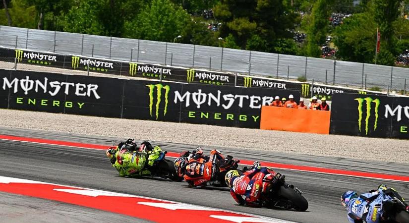 MotoGP: Di Giannantonio diadala Katalóniában, Marquez és Zarco nagyot bukott