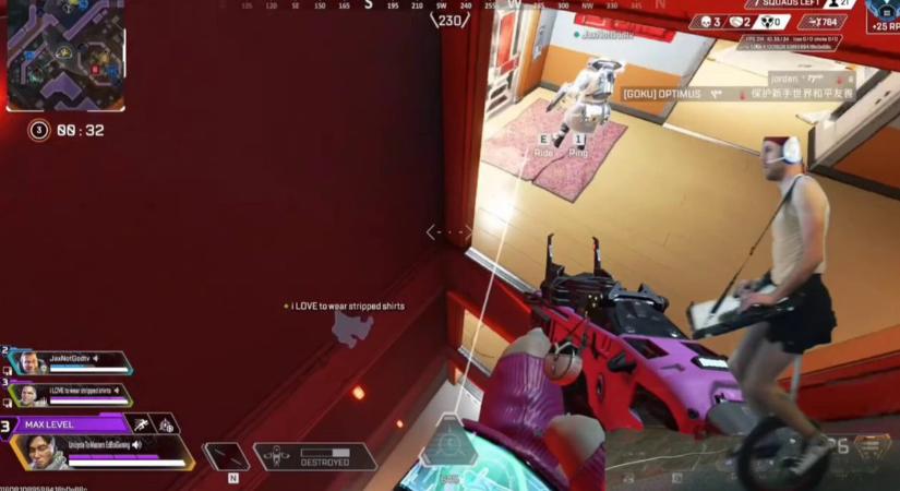 Egykerekűn ülve érte el a Master rangot Apexben, és ő lett a net új kedvence