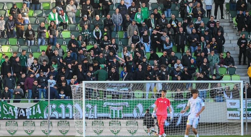 Schäfer András a Haladás meccsén szurkolt - Fotó