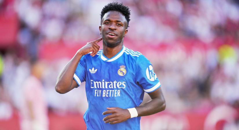 Vinícius Jr. gólja döntött: a Real Madrid nyert Sevillában