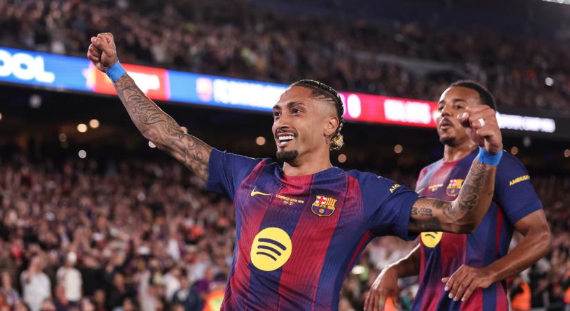 La Liga: Raphinha vezérletével legyőzte a Real Betist a Barcelona! – videóval