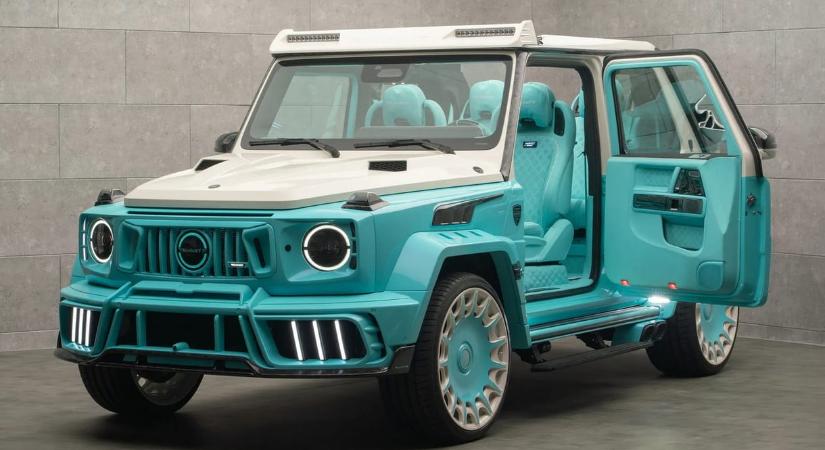 Fordítva nyíló ajtókkal támad a nyitható tetős rövidített Mercedes G-osztály