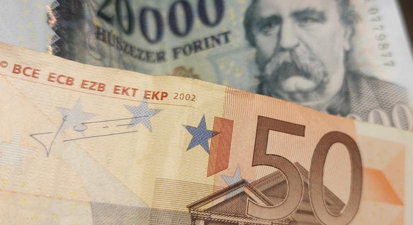Ütést kapott a forint – ennyibe kerül most az euró
