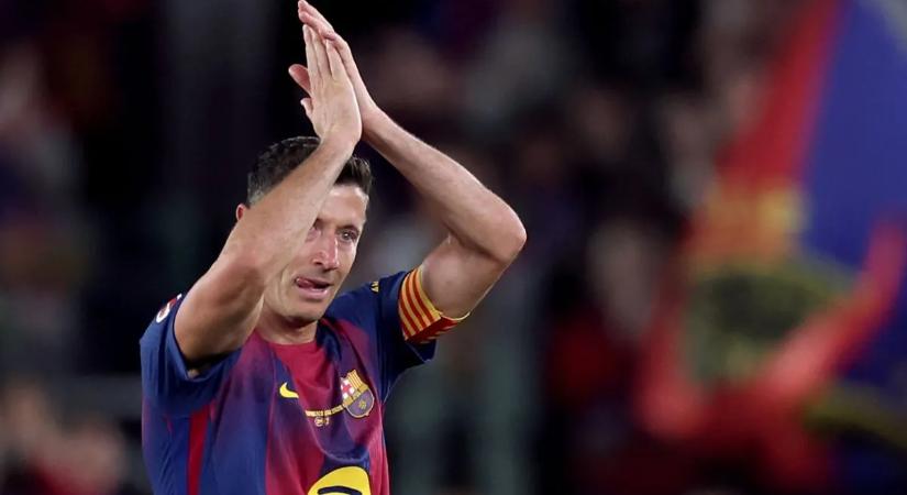 „Ha egyszer barcás lettél, örökké az maradsz” – Lewandowski elbúcsúzott a szurkolóktól