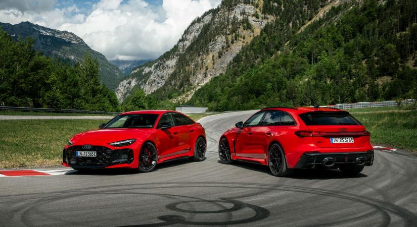 Ausztriában teszteltük a legerősebb győri motorral készült új Audit