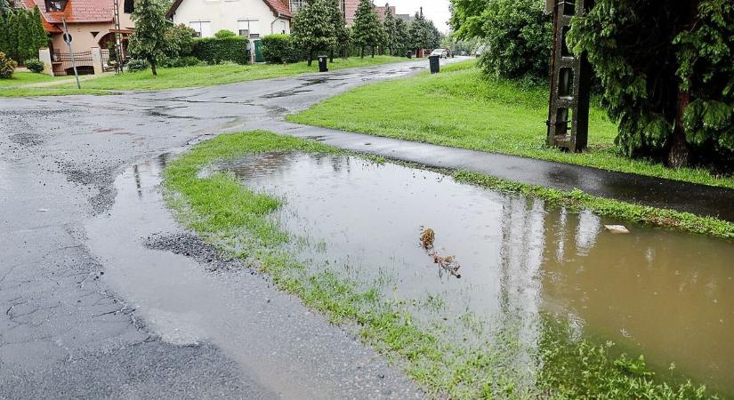 Hogy mennyi? Egy hajdú-bihari településen esett a legtöbb eső a hétvégén, ennyi kellett a rekordhoz - fotóval!