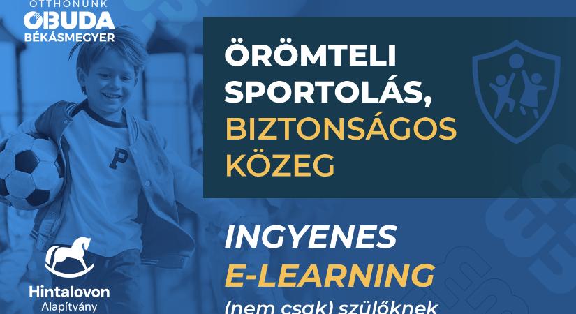 Ingyenes e-learning anyag a sportoló gyerekek szüleinek