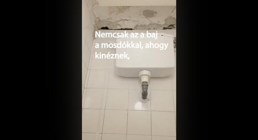 A Széchenyi Könyvtár munkatársa durva videót készített arról, hogy néznek ki a dolgozói terek egy sarokra a Karmelitától