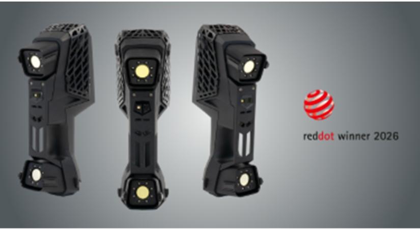 A FARO CREAFORM HandySCAN 3D EVO Series elnyerte a Red Dot Award for Product Design díjat