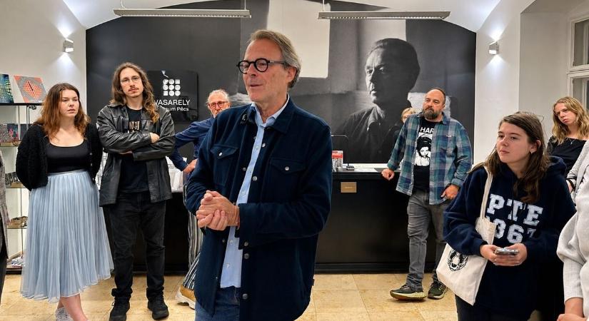 „Pierre lesz az én árnyékom” – megrendítő történetet mesélt Victor Vasarely unokája Pécsen