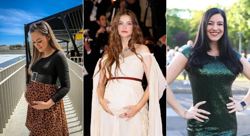 Stana Alexandra, Palvin Barbara, Szabó Zsófi – Ezek a sztárok néznek anyai örömök elé idén
