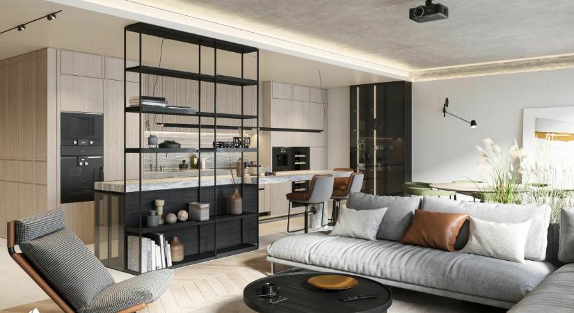 Örökölt ingatlan átalaktítás után - Ilyen lett a 140 m²‑es modern-klasszikus hangulatú belvárosi lakás