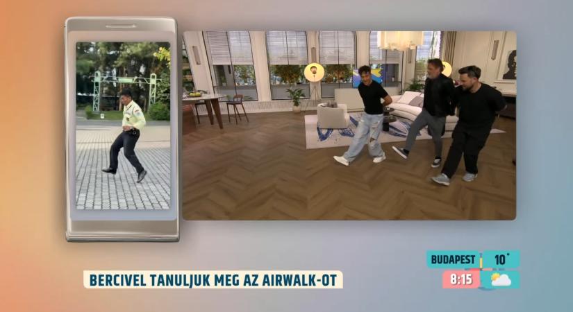 „Nem ugrálni kell!” – Hegyes Berci elárulta Tihanyi Péternek és Papp Gergőnek az Air Walk trükkjét