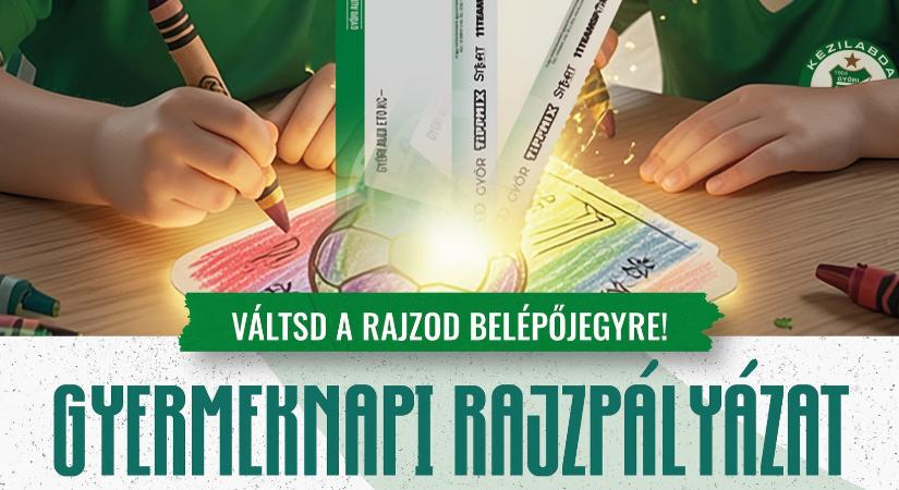Rajzolj és drukkolj – különleges pályázatot hirdetett a Győri Audi ETO KC