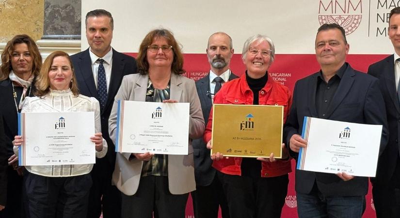 Hatalmas tiszafüredi siker: az ország egyik legnívósabb díját vehette át a múzeum