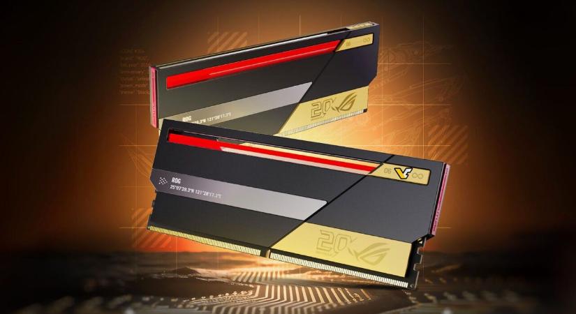 Bemutatta az Asus az első ROG DDR5-ös memóriáját!
