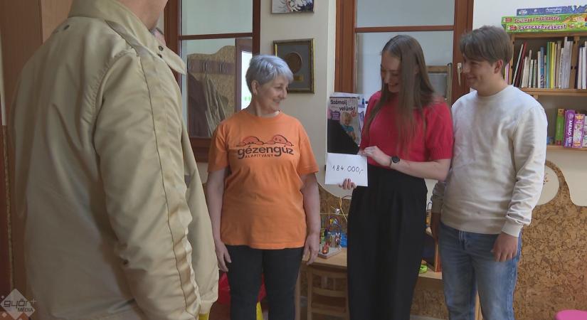 Kamu menyasszonytáncon gyűlt össze az adomány