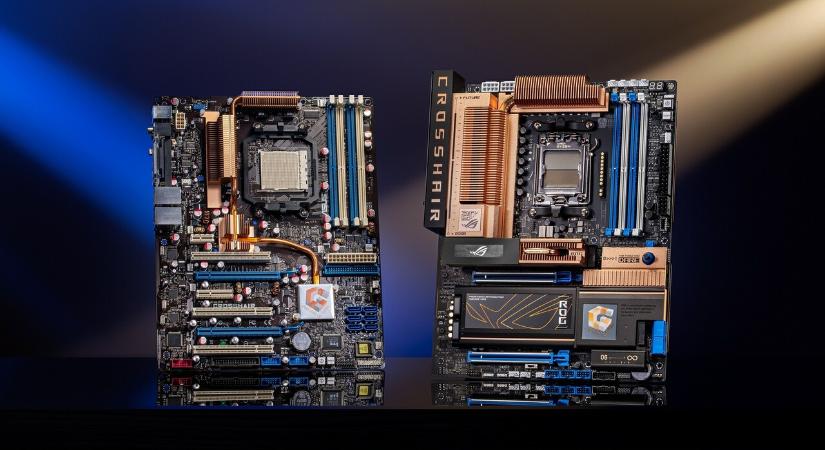 Speciális kiadású AMD-s alalapot villantott az ASUS a 20 éves ROG-jubileumra