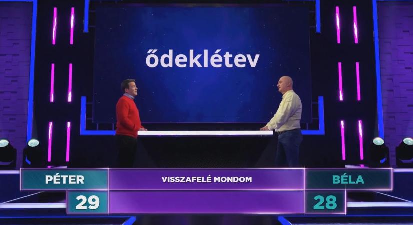 Az eddigi legviccesebb The Floor párbaj: visszafelé leírva is érted a szavakat? Teszteld le!