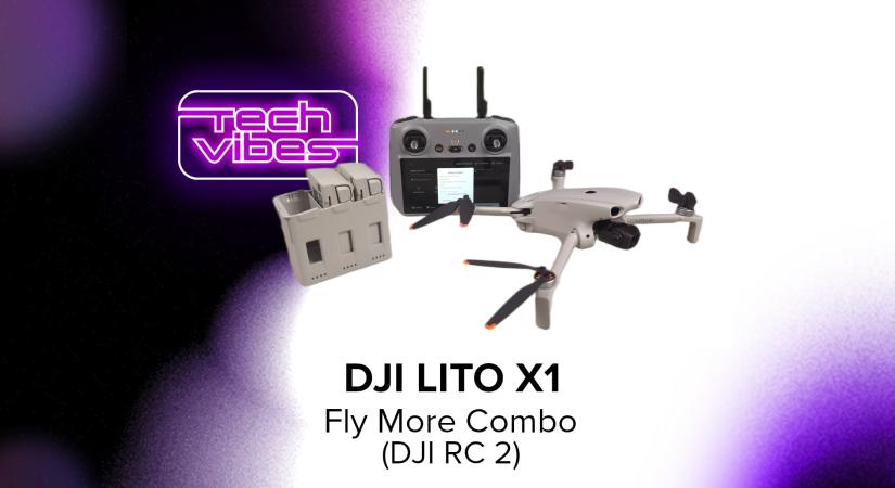 Új belépő szint, avagy az utazók és kezdő videósok legjobb barátja? DJI Lito X1 - Tech Vibes