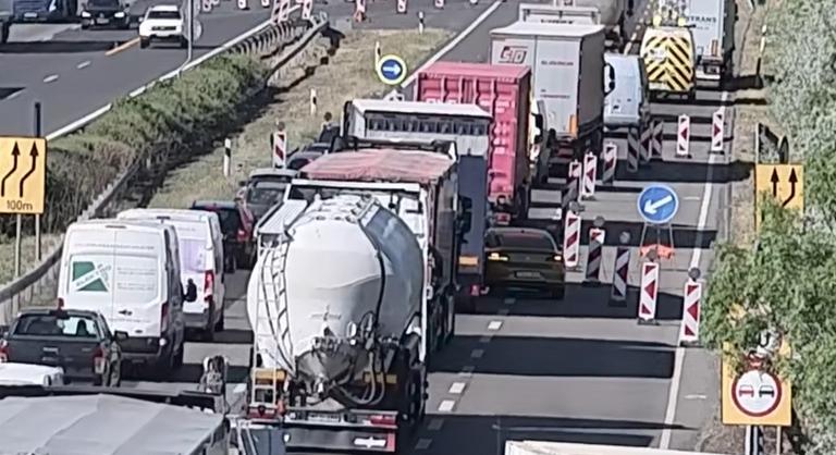 Simán elkerülhető incidensből lett baj az M7-es autópályán