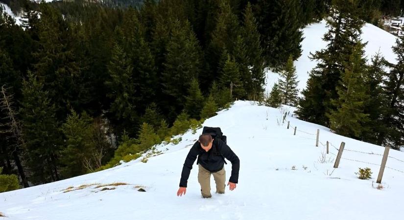 Testvéri bizalom a szakadék szélén: tatai filmes forgatott extrém körülmények között a svájci Alpokban