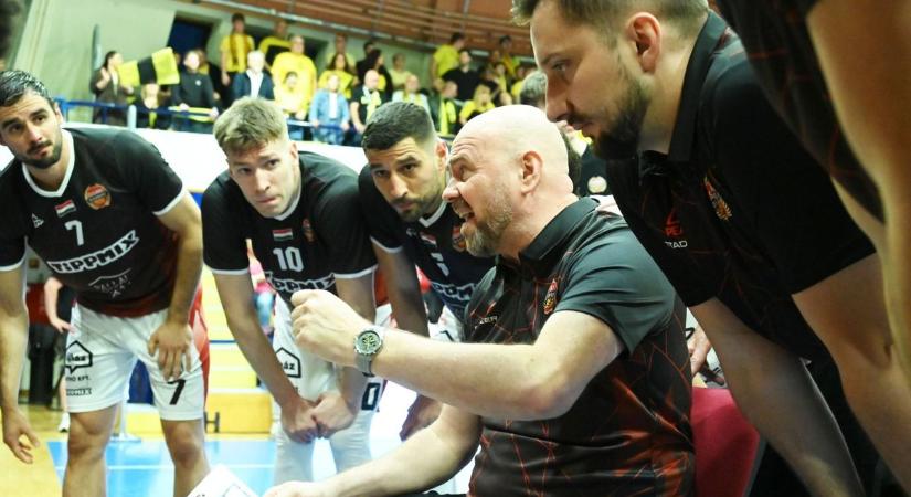 Kedden este Szombathelyen folytatódik a bajnoki döntő