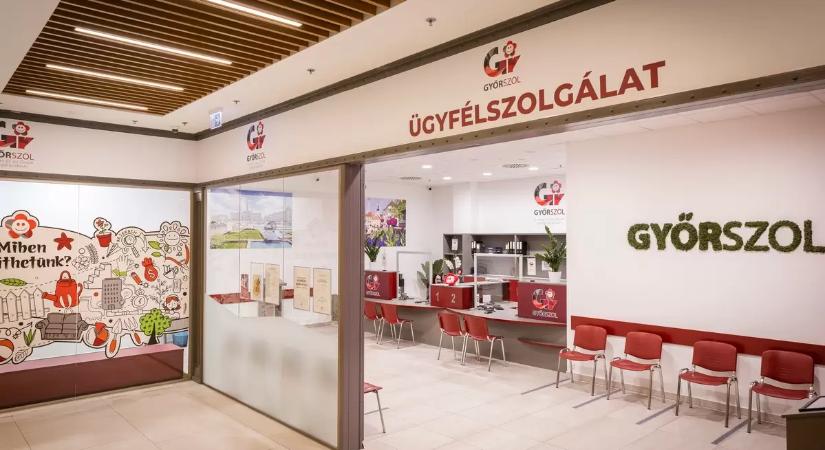 Ügyfélszolgálati zárva tartás a Győr-Szolnál