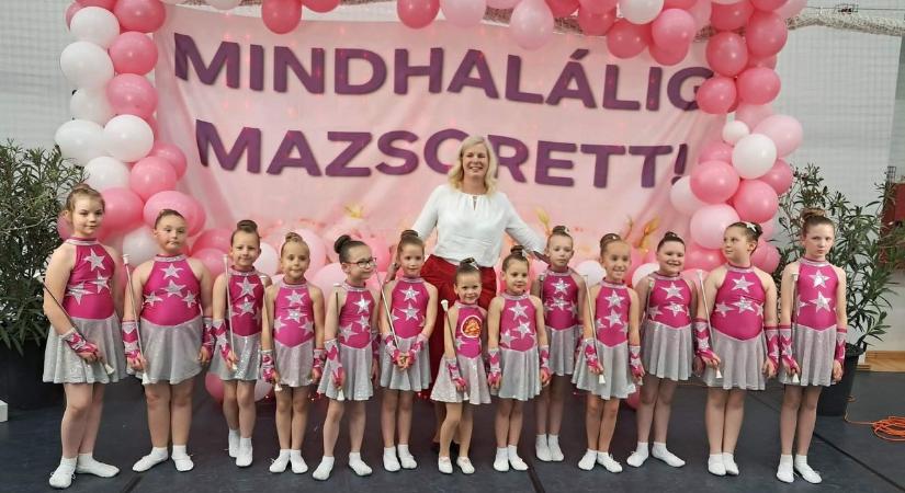 Taroltak Solton az egri mazsorettek, a legkisebbek is díjjal tértek haza