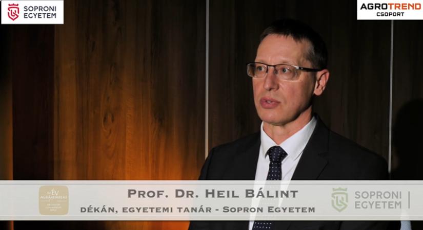 Az Év Agrárembere 2025 – interjú Prof. Dr. Heil Bálinttal