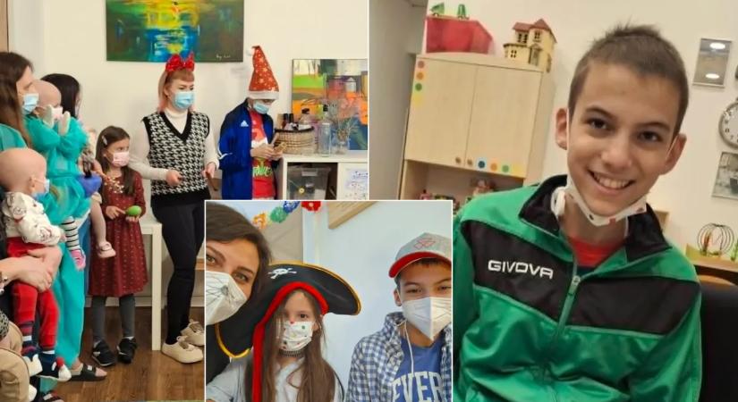 Zsombit kétszer is megtámadta a leukémia, május elején azonban végre "csengethetett"