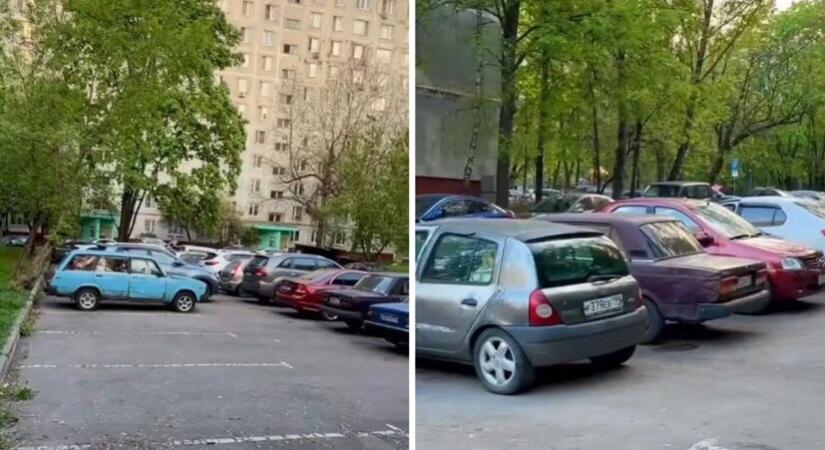 Roncsokkal foglalnak parkolóhelyet a pofátlan autósok